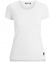 vit tränings tshirt dam tenniskläder