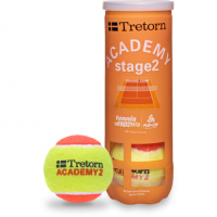 TRETORN Academy Orange Stage 2 3-pack (1 rör)