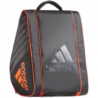 ADIDAS Pro Tour Racket Bag Black/Orange - 2022