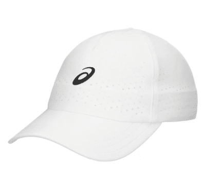 asics performance cap white
