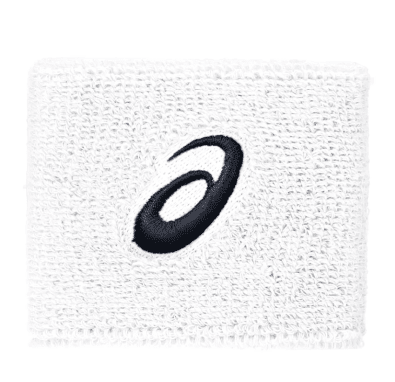 Asics writband small white