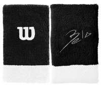 WILSON Bela Wristband Black 2-pack