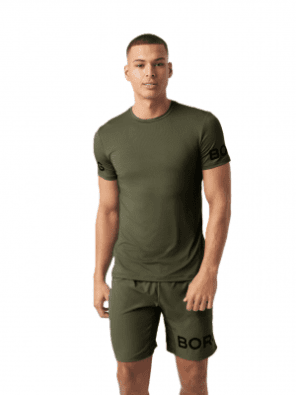 Björn Borg T-Shirt Green Mens