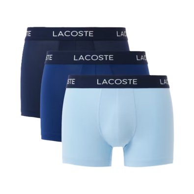 Lacoste Microfiber Underwear 3-pack Blue Mens