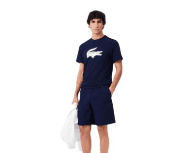 Lacoste Ultra Dry Shorts Navy Mens