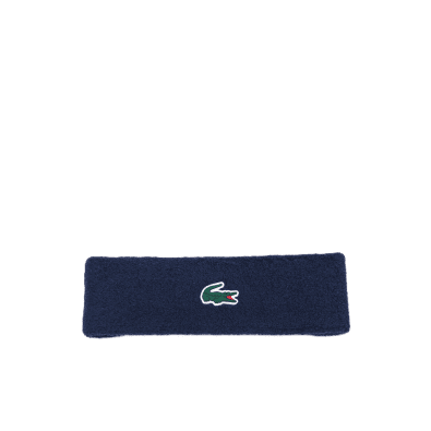Lacoste Bouclette Jersey Sport Headband Navy