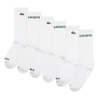 Lacoste strimpor höga junior o dam 6-pack