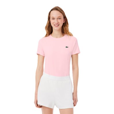 Tenniskläder lacoste tshirt rosa