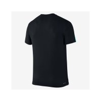 svart tennis tshirt för män sportkläder tenniskläder