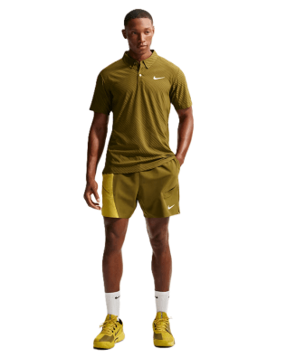 Nike Court Slam Shorts Green Mens