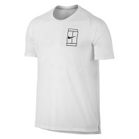 Shop tennis wear for mens nike white t-shirt