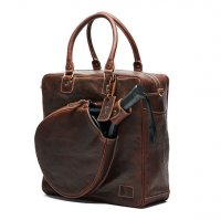 Shop padelbag in brown leather
