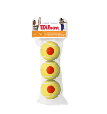 Wilson orange tennisbollar för juniorer