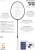RSL Pulse AT-50 Badmintonracket