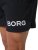 Borg Short Shorts 6 inch Black Mens