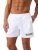 Borg Short Shorts 6 tum White Mens