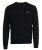 FRED PERRY Crew Neck Jumper Dark Carbon