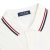 Fred Perry Polo Shirt Snow White w Stripes Mens