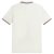 Fred Perry Polo Shirt White w Stripes Mens