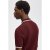 Fred Perry Twin Tipped Polo Shirt Oxblood Mens
