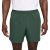 Nike court advantage short green mens padel tennis