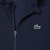 Lacoste Full Zip Hoodie Navy Mens