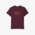 Lacoste Ultra Dry Logo Tee Vinröd Mens