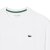 Lacoste Cotton Ultra Dry Tee White Mens