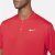 NIKE Court Dri FIT Blade Solid Polo Red Mens