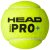 Head Padel Pro+ 3 rör Padelbollar