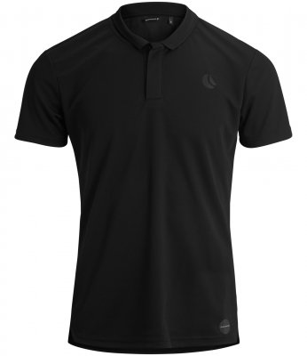 svart tennis polo träningskläder