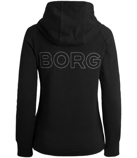 BJÖRN BORG DEONA HOODED JACKET BLACK