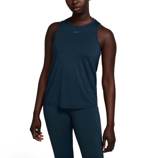 Nike Classic Tank Navy Women (Storlek: XL) | Dam | Padelspecialisterna