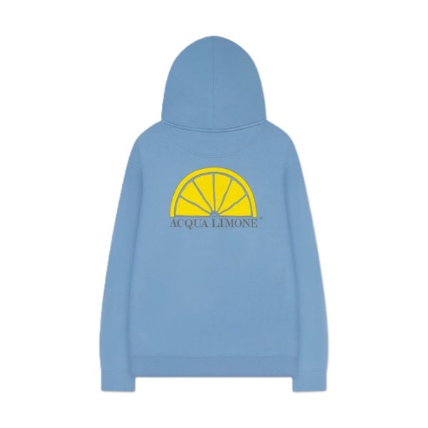 Acqua Limone Oversized Hood Micro Logo - Corn Blue