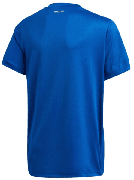 ADIDAS Club Stripes Tee Blue Boys
