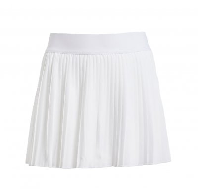 Adidas Club Pleat Skirt White Girls Junior (XL)