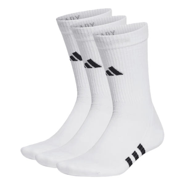 Adidas Performance Cushioned Crew White 3-pack Socks 28307