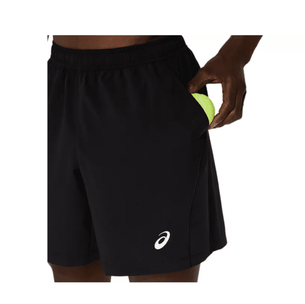 Asics Court 7 tum Shorts Black Mens