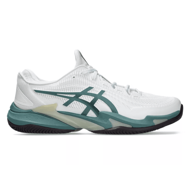 Asics Court FF 3 White/Foggy Teal Clay Mens - 2026