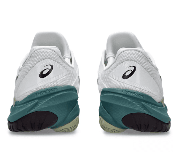 Asics Court FF 3 White/Teal Clay Mens - 2026