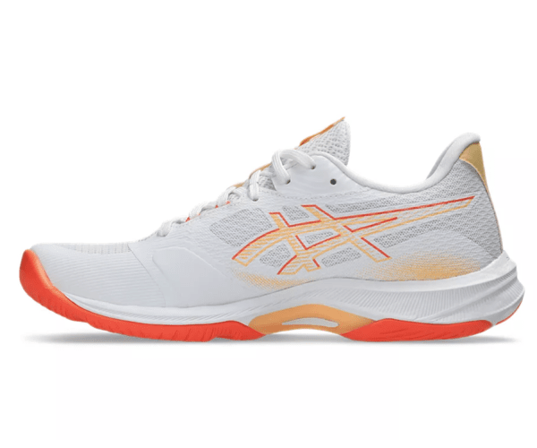 Asics Netburner Ballistic FF 4 White/Vivid Squash & Badminton Women