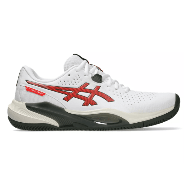 Asics Gel Challenger 15 White/Cherry All Court Mens - 2026