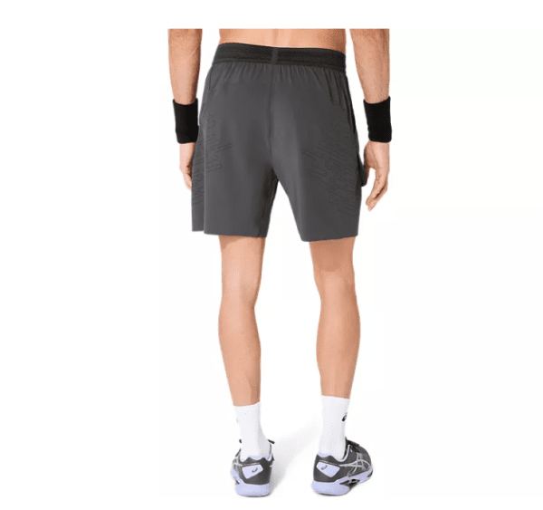 Asics Match Laser Cut 7 in Shorts Black Mens