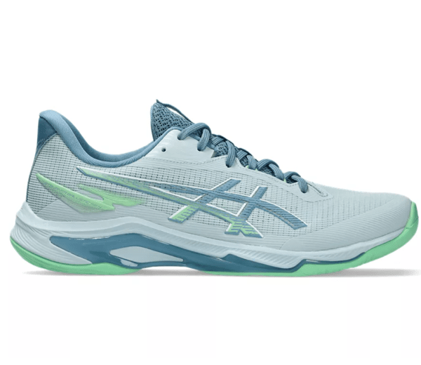 Asics Netburner Ballistic FF 4 Grey/Blue Squash & Badminton Mens - 2026