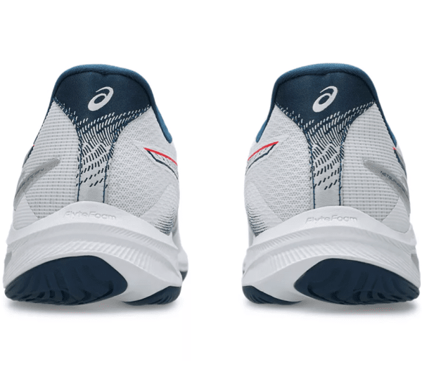 Asics Netburner Ballistic FF 4 White/Blue Squash & Badminton Mens