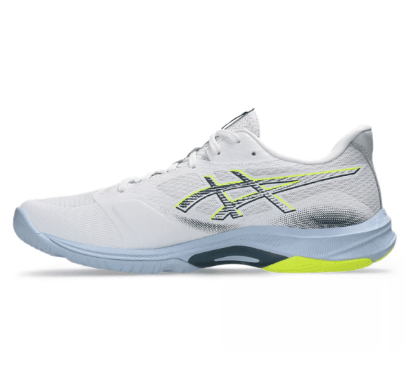 Asics Netburner Ballistic FF 4 White/Indigo Squash & Badminton Mens - 2026