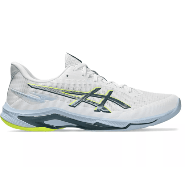 Asics Netburner Ballistic FF 4 White/Indigo Squash & Badminton Mens - 2026
