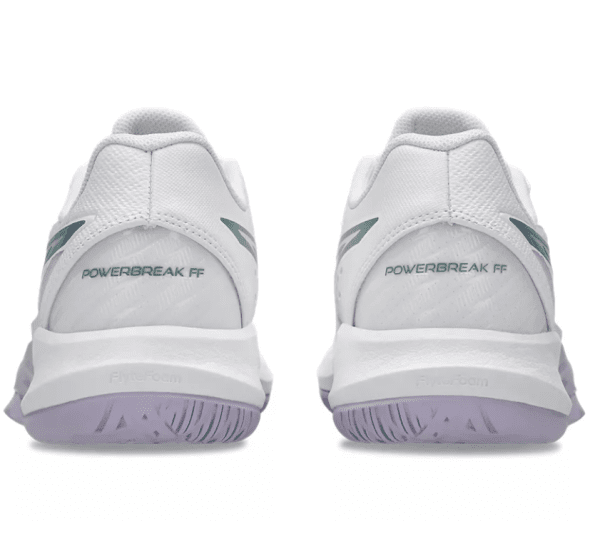 Asics Powerbreak FF White/Teal Squash & Badminton Women - 2026