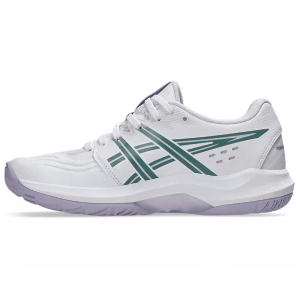 Asics Powerbreak FF White/Teal Squash & Badminton Women - 2026