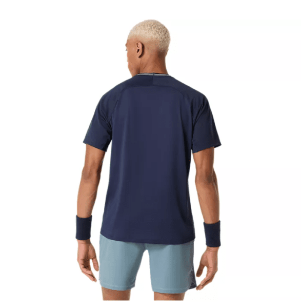 Asics Game SS Top Midnight Navy Mens